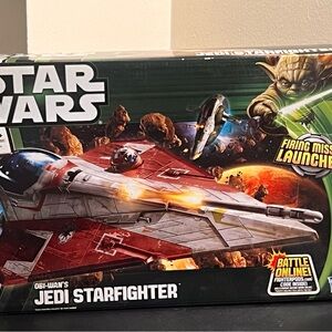 Star Wars Obi-Wan's Jedi Starfighter - Red and White